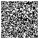 QR code with E Midkiff contacts