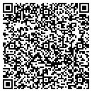 QR code with Hall Unique contacts