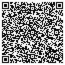 QR code with V Vasquez Painting contacts