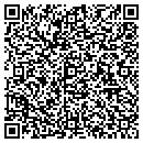 QR code with P & W Inc contacts