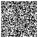 QR code with H & W Fence Co contacts
