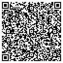QR code with H F Studios contacts
