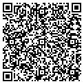 QR code with G & F contacts