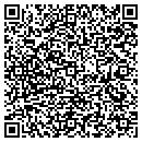 QR code with B & D Utilities Contractors Inc contacts