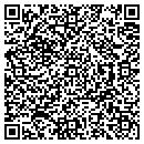 QR code with B&B Printing contacts