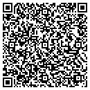 QR code with P G Waterproofing Inc contacts