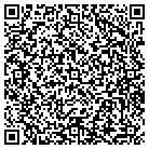 QR code with M & M Backhoe Service contacts