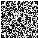 QR code with H Consulting contacts