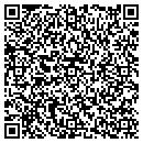 QR code with P Huddleston contacts