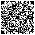 QR code with P M C S contacts