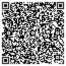 QR code with H & B & T Corporation contacts