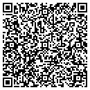 QR code with H F & Assoc contacts