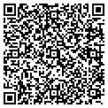 QR code with H C S I contacts