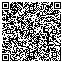 QR code with V & I Bindery contacts