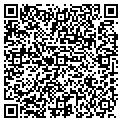 QR code with P R & CO contacts