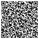 QR code with P&B Developers contacts