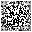 QR code with B A M E contacts