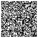 QR code with B & D Striping Service contacts