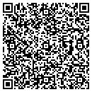 QR code with T & W Realty contacts