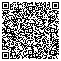QR code with H K Spa contacts