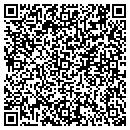 QR code with K & F Nail Spa contacts