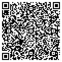 QR code with B B & T contacts