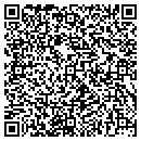 QR code with P & B Sales & Service contacts