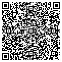 QR code with B B & T contacts