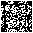QR code with E & B Liquidators contacts