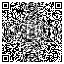 QR code with B & P Carpet contacts
