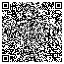 QR code with P&B Cedar St Grocery contacts