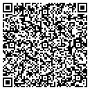 QR code with H B Optical contacts
