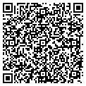 QR code with B B & T contacts