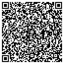 QR code with B & E Mini Storage contacts