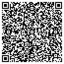 QR code with T & J's Custom Screen contacts