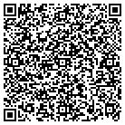 QR code with J & B Buffalo Style Wings contacts