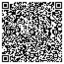 QR code with B & L Cycles contacts