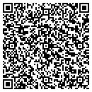QR code with P & W Transmission contacts