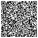 QR code with P J's Books contacts