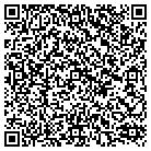 QR code with A One Pool & Spa Inc contacts