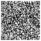 QR code with T & F Cleaning Service contacts