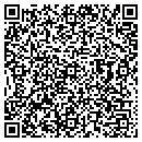 QR code with B & K Frames contacts