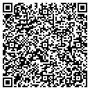 QR code with R & F Feeds contacts