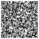 QR code with F & B Service contacts