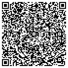 QR code with F & B Auto Electric Service contacts