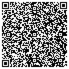 QR code with P R Grading Hauling Inc contacts