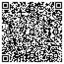 QR code with H & H Towing contacts
