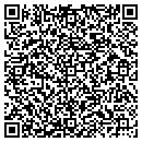 QR code with B & B Salvage Grocery contacts