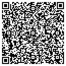 QR code with H L D Storage contacts