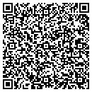 QR code with M J Frames contacts